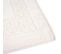 Tapis De Bain 50x80 Cm Royal Cresent Blanc Crème 850g/m2