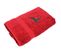 Drap De Douche 70x130 Cm Hirsh Bordeaux/vert 600g/m2