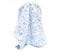 Drap De Douche 70x140 Cm Vintage Floral Bleu 550g/m2