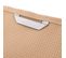 Drap De Douche 70x140 Cm Nid D'abeille Pure Waffle 300 G/m² Beige