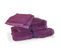 Parure De Bain 6 Pièces Juliet Prune 520g/m2