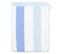 Gant De Toilette 16x21 Cm Coton 480g/m2 Classic Stripes Bleu