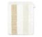 Gant De Toilette 16x21 Cm Coton 480g/m2 Classic Stripes Marron
