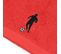 Serviette De Toilette 50x100 Cm Coton 550g/m2 Pure Football Rouge