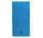 Serviette De Toilette 50x100 Cm Coton 550g/m2 Pure Football Bleu Turquoise