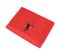 Serviette Invite 33x50 Cm Coton 550g/m2 Pure Tennis Rouge