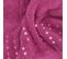 Drap De Douche 70x140 Cm Coton 550g/m2 Pure Points Violet Prune