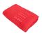 Drap De Bain 100x150 Cm Coton 550g/m2 Pure Points Rouge