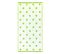 Drap De Douche 70x140 Cm Coton 480g/m2 Stars Vert