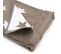 Drap De Douche 70x140 Cm Coton 480g/m2 Stars Marron