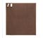 Lot De 2 Torchons De Cuisine 50x50 Cm Nid D'abeille Pure Kitchen Waffle Marron