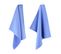 Lot De 2 Torchons De Cuisine 50x50 Cm Nid D'abeille Pure Kitchen Waffle Bleu Mer