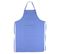 Tablier De Cuisine 60x90 Cm Toile Coton Pure Kitchen Apron Bleu