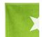 Tapis De Bain 50x70 Cm Coton 700g/m2 Stars Vert