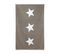 Tapis De Bain 60x90 Cm Coton 700g/m2 Stars Marron