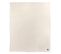 Couverture Polaire 220x240 Cm 100% Polyester 350g/m2 Teddy Blanc Naturel