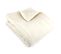 Couverture Polaire 220x240 Cm 100% Polyester 350g/m2 Teddy Blanc Naturel