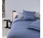 Housse De Couette 240x220 Cm Satin De Coton Vendome Bleu Foncé