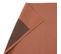 Drap Plat 270x310 Cm Uni Satin De Coton Opera Marron Foncé