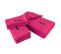 Parure De Bain 8 Pièces Coton 550g/m2 Pure Golf Rose Fuchsia