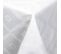 Nappe Rectangle 150x300 Cm Jacquard 100% Polyester Brunch Blanc