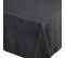 Nappe Rectangle 150x250 Cm Jacquard 100% Polyester Lounge Noir