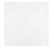 Lot De 3 Serviettes De Table 45x45 Cm Jacquard 100% Polyester Lounge Blanc