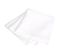 Lot De 3 Serviettes De Table 45x45 Cm Jacquard 100% Polyester Lounge Blanc