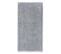 Serviette De Toilette 50x100 Cm Juliet Gris Argent 520g/m2