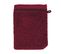 Gant De Toilette 16x21 Cm Juliet Rouge Bordeaux 520g/m2