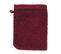 Gant De Toilette 16x21 Cm Juliet Rouge Bordeaux 520g/m2