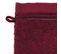 Gant De Toilette 16x21 Cm Juliet Rouge Bordeaux 520g/m2