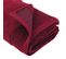 Serviette De Toilette 50x100 Cm Juliet Rouge Bordeaux 520g/m2