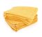 Lot De 12 Gants De Toilette 16x21 Cm Alpha Jaune Or