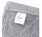 Lot De 6 Serviettes De Toilette 50x90 Cm Alpha Gris Argent