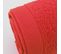 Lot De 2 Draps De Douche 70x130 Cm Alpha Rouge