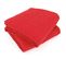 Lot De 2 Draps De Bain 90x150 Cm Alpha Rouge