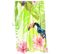 Drap De Plage 100x180 Cm Toucan Multicolore