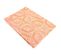 Nappe Ronde 180 Cm Jacquard Coton Spirale Orange Papaye