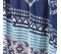 Drap De Plage D180 Cm Inca Bleu