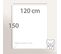 Pack Couette 120x150 Garnissage 100% Polyester 200g/m2 Et Oreiller 40x60 Cm Gavroche Blanc