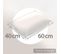 Pack Couette 120x150 Garnissage 100% Polyester 200g/m2 Et Oreiller 40x60 Cm Gavroche Blanc