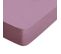 Drap Housse Uni 100x190 Cm Bonnet 40 Cm Coton Alto Violet Raisin