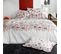 Housse De Couette 140x200 Cm Percale Pur Coton Petite Folie Rouge