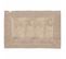 Tapis De Bain 60x90 Cm Dream Marron Sable 2100g/m2