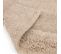 Tapis De Bain 60x90 Cm Dream Marron Sable 2100g/m2