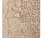 Tapis De Bain 60x90 Cm Dream Marron Sable 2100g/m2