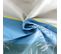 Nappe Rectangle 150x350 Cm Palmier Bleu Lagon Jacquard Coton +