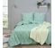 Parure De Lit 240x220 Cm Coton + Lyocell Libertys Vert Celadon