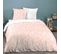 Parure De Lit 260x240 Cm Coton Zen Rose